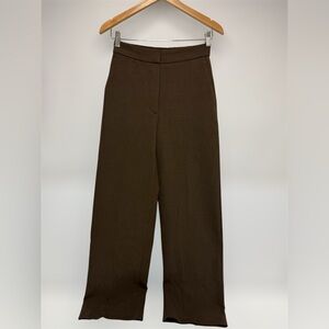 Wilfred Brown Wide Leg Women's Pants Size 2
